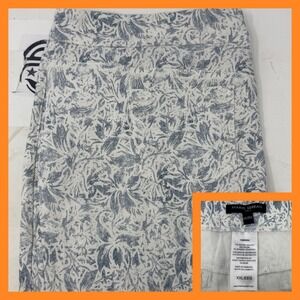 Mario Serrani Women's Floral‎ Print Pull On Stretch Casual Pants XXL/EEG